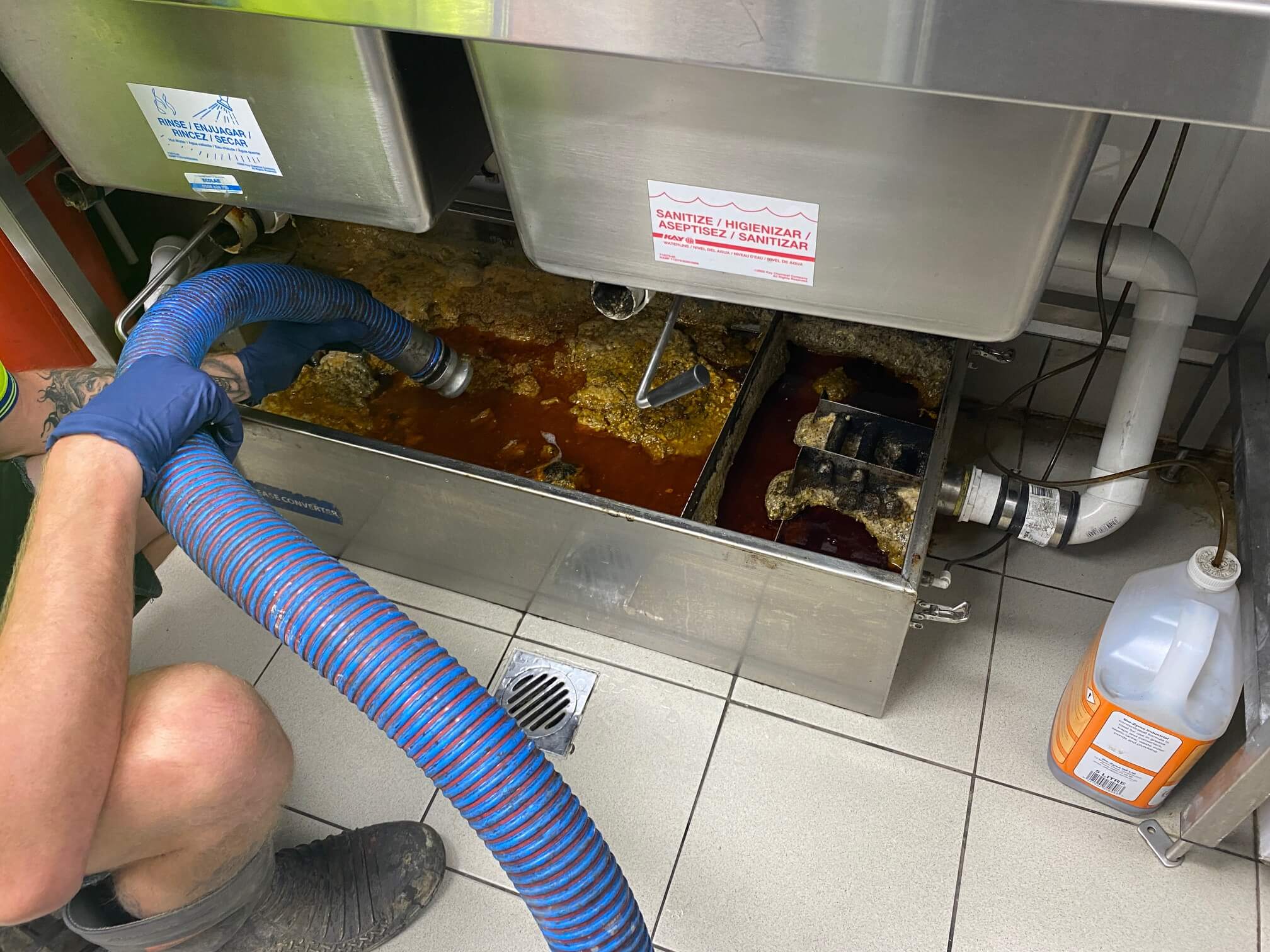 Grease Trap Cleaning in Chesterfield